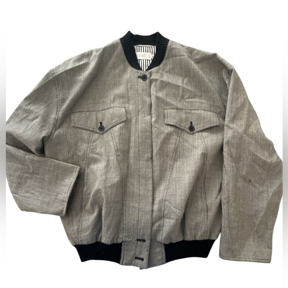 Vintage CRISCA Germany wool jacket sz 38 - Picture 2 of 6